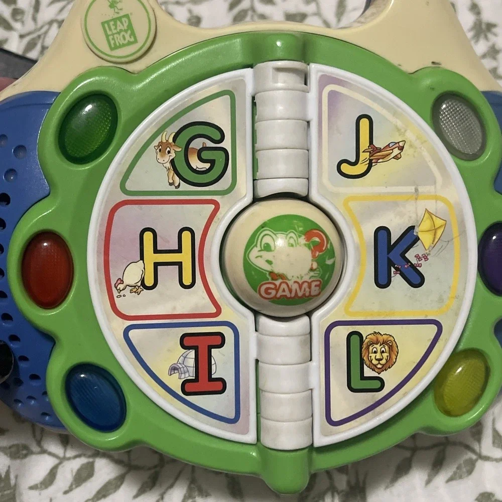 2002 Leap Frog Phonics Radio Educational Alphabet Musical ABC Learning Toy WORKS